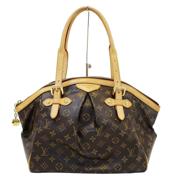 LOUIS VUITTON Monogram Tivoli GM Brown Tote Shoulder Bag