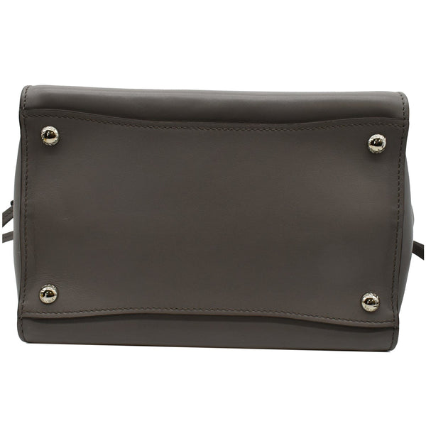 PRADA City Sport B2925R Leather 2Way Shoulder Bag Grey