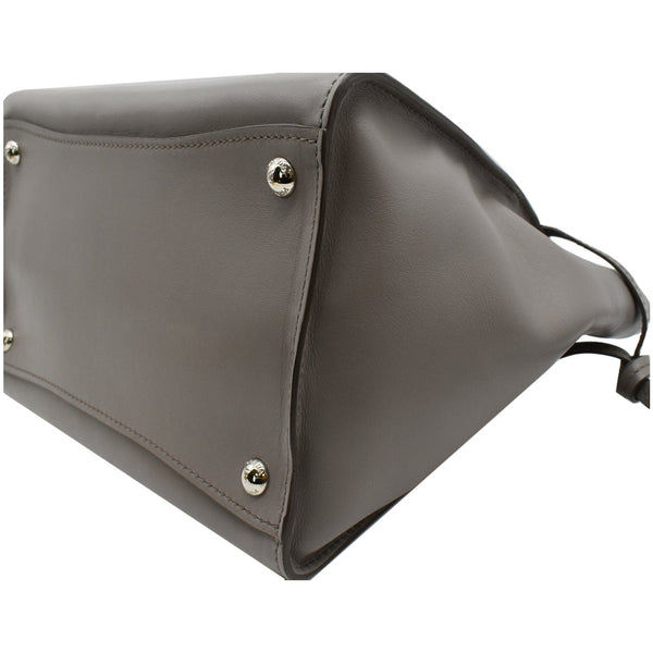 PRADA City Sport B2925R Leather 2Way Shoulder Bag Grey